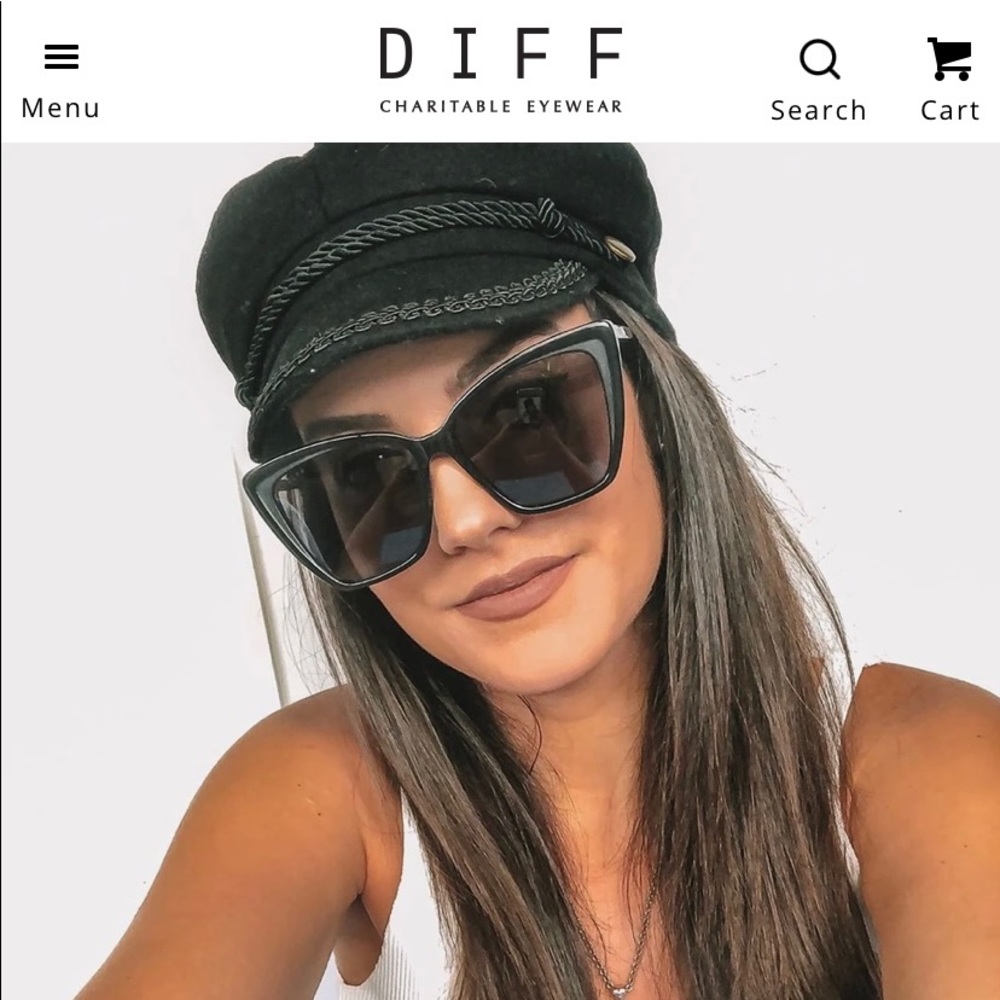 DIFF Eyewear Cat eye sunglasses NWOT